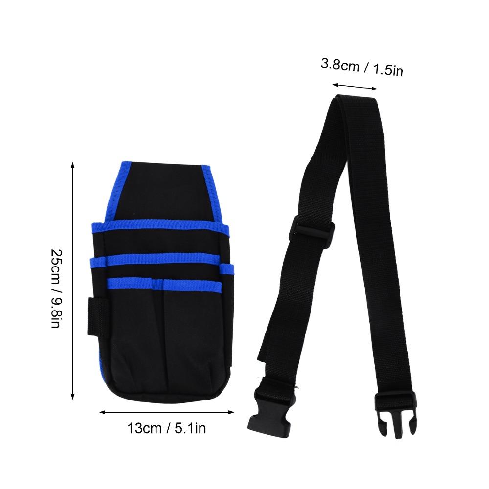 Oxford Cloth Tool Organizer Pouch Multiple Pockets Electrical Tool Organizer  Electricians Work