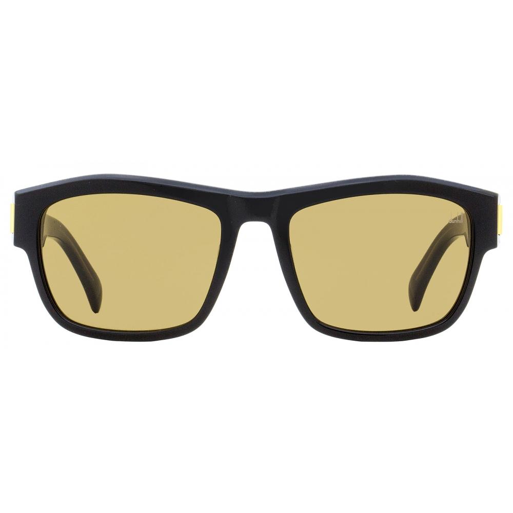 Dunhill Men S rollagaS Geometric SunglaSSeS du0029S 001 Black Gold 57mm 001
