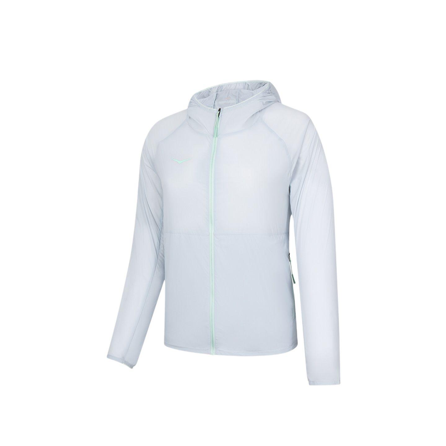 HOKA ONE ONE Jackets Women s Quartz Blue Hooded Non Detachable Moderate Other 1174195-MNRB L