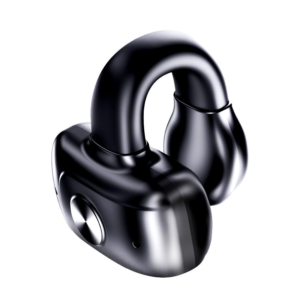 Mini Wireless Bluetooth Ear Clip: Sports Noise-Canceling Earphones with Long Battery Life
