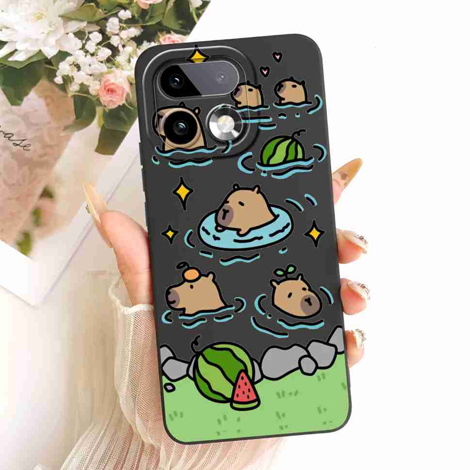 For Realme 16 Pro 5G RMX5121 6.78" Case Cartoon Animals Silicone Back Cover For Realme 16Pro 16 PRO RMX5120 Bumper Phone Cases