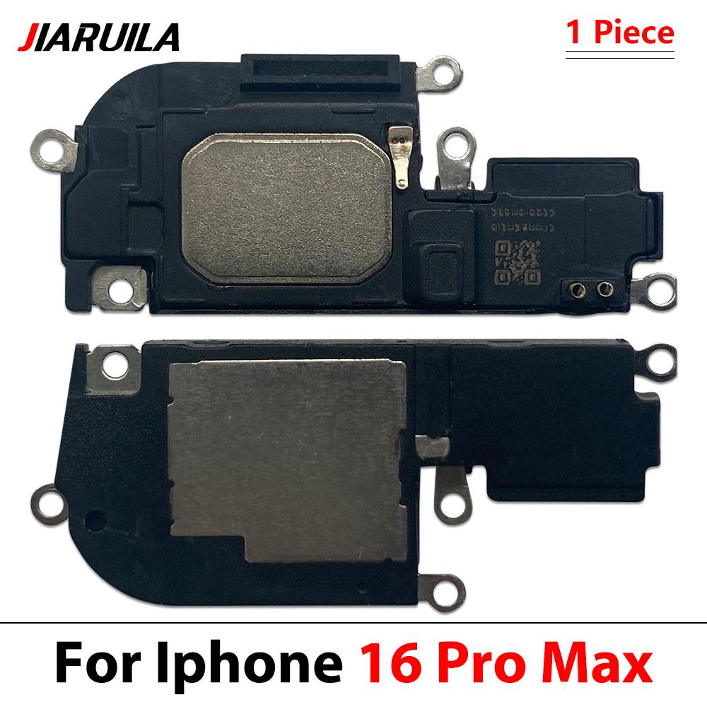 11Pcs, Bottom Loudspeaker For iPhone 16 Pro Max 16 Plus 17 Pro MAX 16E Loud Speaker Ringer Buzzer Flex Cable Replacement Parts