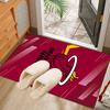Heat Miami Team Spirit Rug Office Carpet Non-Slip Mat, Chair Rug Floor Covering for Gaming, Bedroom, Living Room , Home Decor Christmas Gift
