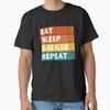 Eat Sleep Gaeilge Repeat Classic TShirt Made In UsaAus TShirt S2xl