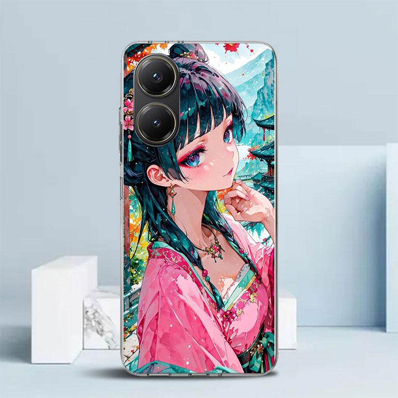 A-Apothecary D-Diaries Maomao Soft Cover for Xiaomi Poco F7 Ultra X7 X6 X5 Pro M7 Phone Case Redmi 15 15C 13 13C 12 12C 10 10C P