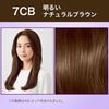 Wella WellaTone 2+1 Hair Dye Cream Type 7CB Light Natural Brown - Vivid Hair Color Lasts for 6 Weeks. Quasi-drug.