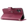 For Samsung Galaxy A06 4G Crossbody Leather Case Ring Buckle Wallet Stand Rhombus Mobile Cover