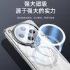Transparent Plating Magnetic Camera lens holder Shockproof Back Case For Oppo Find X8 Ultra / Pro / X8s+ Hard Soft Bumper Cover