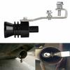 Black Simulator Turbo Sound Exhaust Whistle Blow Off Simulator Whistler Valve XL