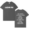 Singer La Pantera Album List Graphics Tees Hipster 2026 Mens Letters Print Gothic Casual Pure Cotton Cozy Short Sleeve T Shrit
