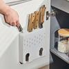 Knife Rack Kitchen Wall-mounted Invisible Knife Rack Cabinet Door Punch-free Ultra-thin Kitchen Knife Pot Lid Rack