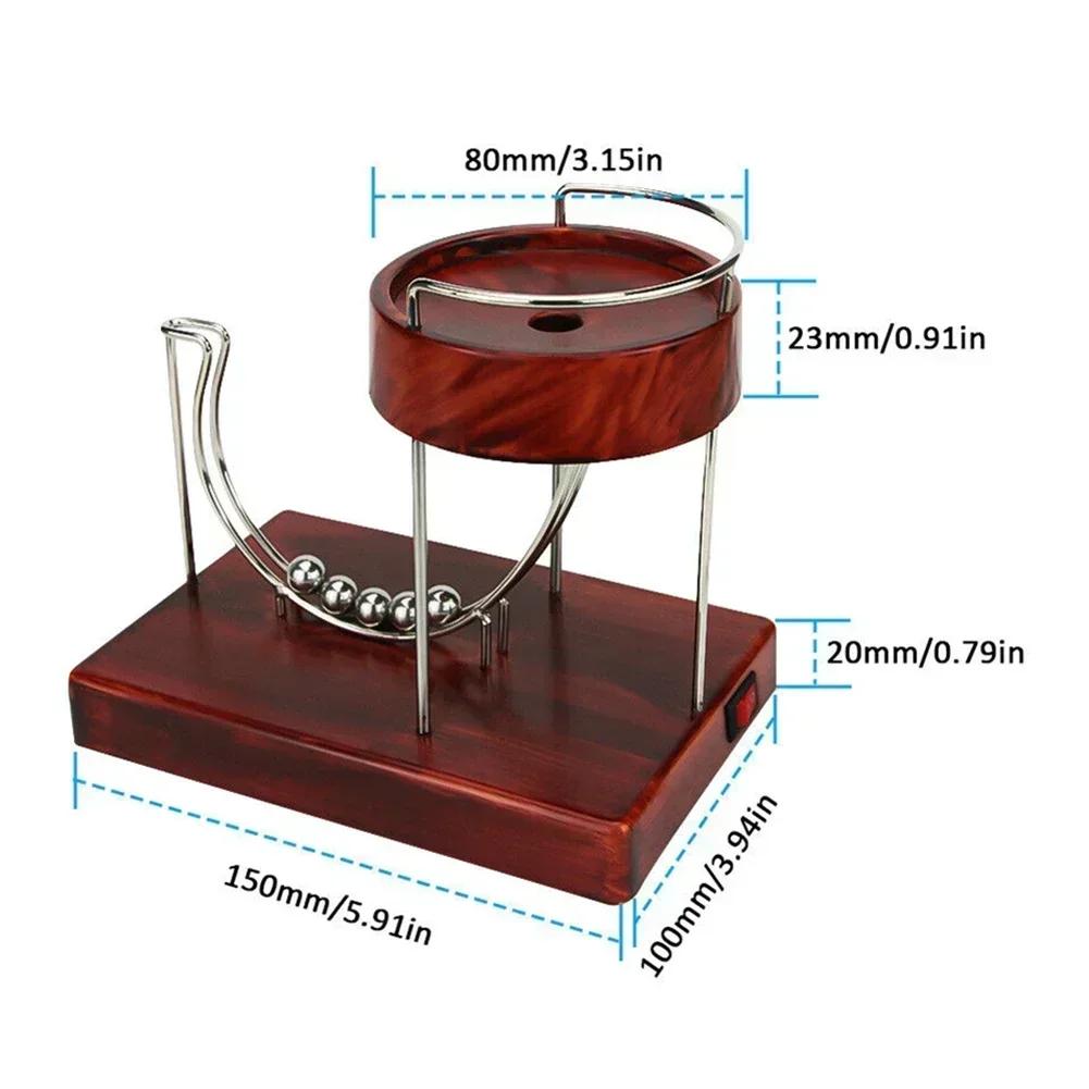 Decoration Science Art Perpetual Motion Machine Sculpture Office Home Table Decor Perpetual Motive Motor Dynamics Art Ornament