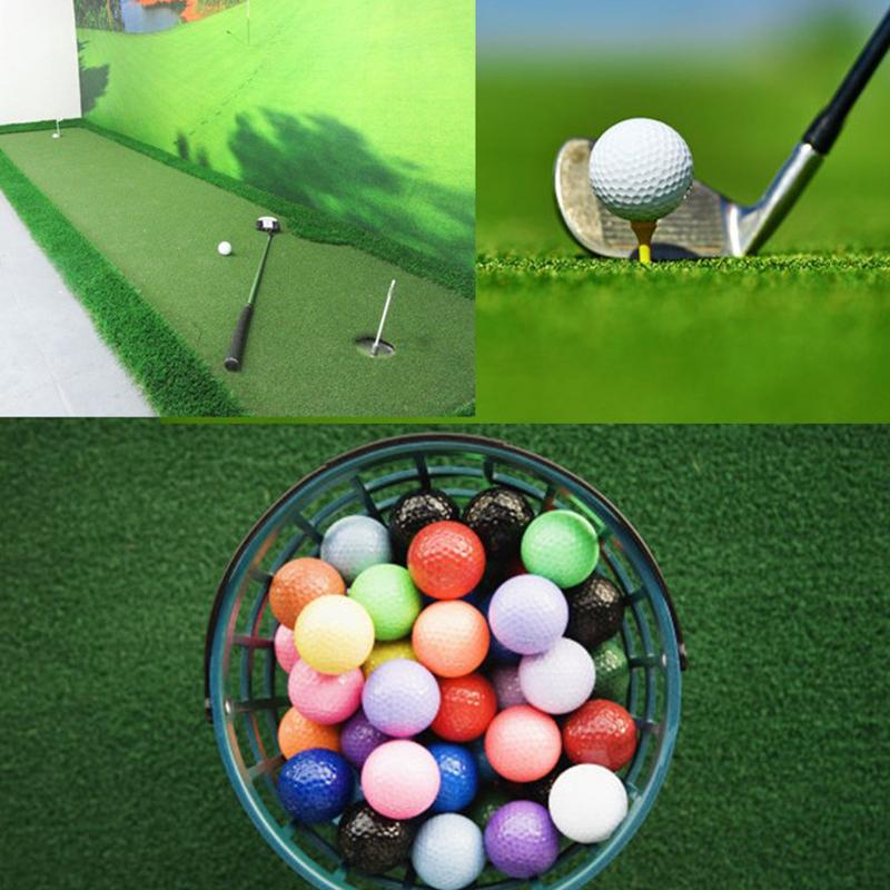 10 stk Innendørs Golfball Golf Treningsballer Golf Lett Ball Har Hull Golf Trening