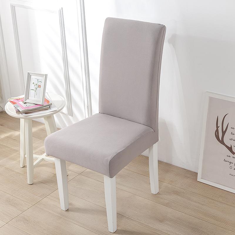 New Color High Gram Heavy Printing Elastic Backrest Integrated Chair Cover Household Hotel Anti-Fouling Dining Table Chair Cover