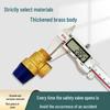 4-6 Minute Thickened Brass Angle Safety Relief Valve with Automatic Drain for Solar Water Heaters