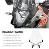 NOUVEAU Garde-protection de phare transparent en acrylique CNC pour moto Pour 1050 1190 Adventure ADV / R 1290 Super Adventure ADV / T