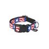American Flag Jacquard Ribbon Lanyard