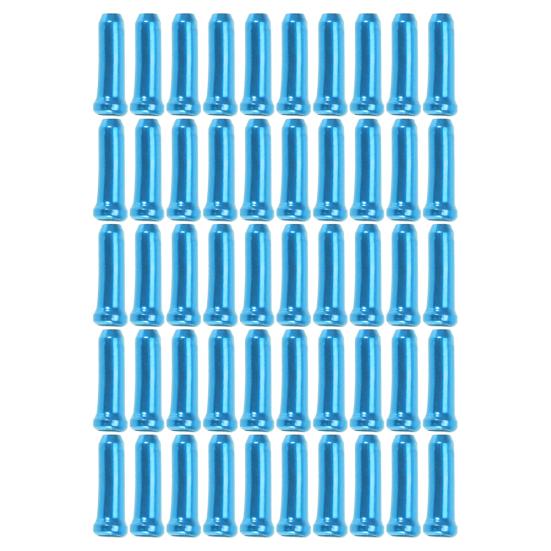 50 Stück Aluminium Fahrrad Brems- Schalthebel Umwerfer Innenkabel Draht Endkappen