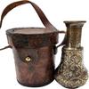 New Handmade Royal Pirates Handicraft Antique Marine Telescope with Leather Case