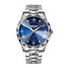 Men's watch waterproof double calendar luminous business watch quartz watch