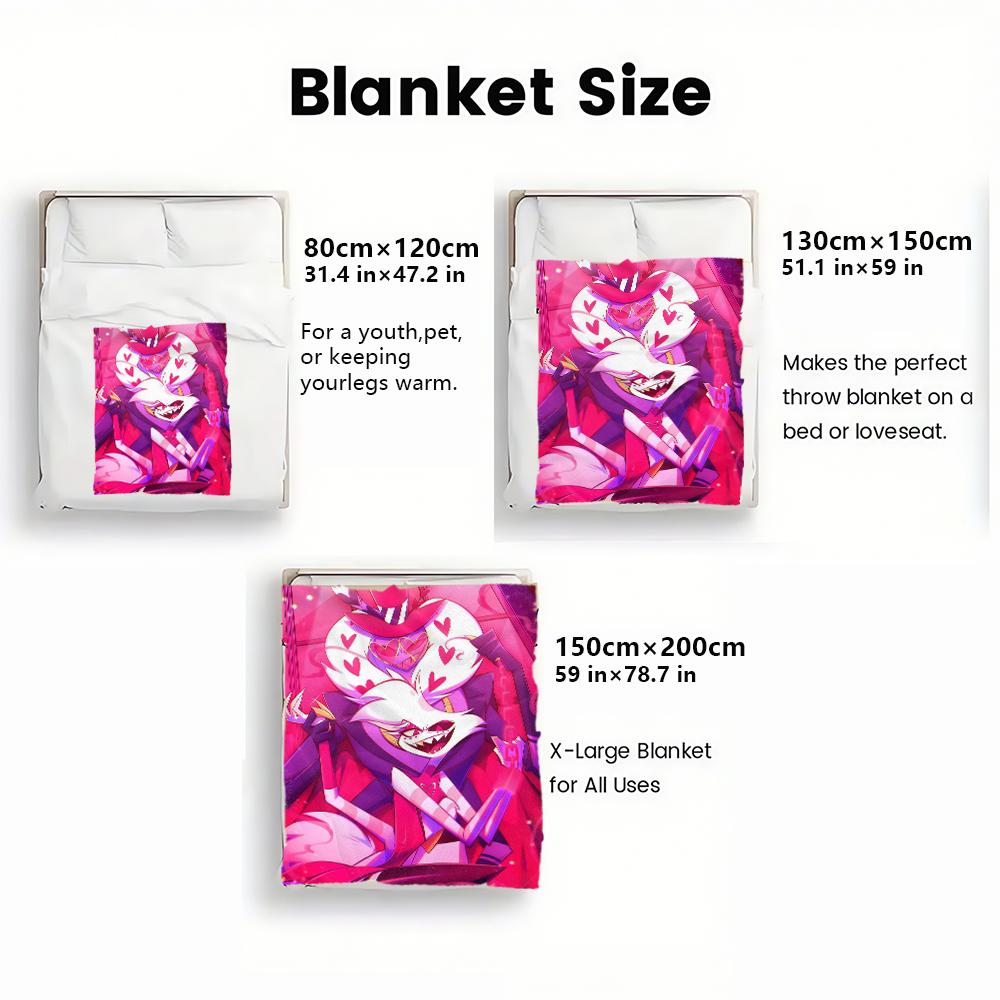 Anime Flannel thin Blanket for Bedrooms,Living Rooms,Sofas Blankets,Offices,Lunch Breaks,Picnics,blanket,blankets fluffy