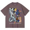 230 Gsm 100% Cotton Dragon Ball V50 Trunks Freeza Print Unisex Heavy Cotton T Shirt