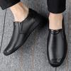 Designer Cow Leather Shoes for Men Black Brown Spring Autumn Men's Dress Shoes Fashion Casual Solid Color Loafers Male