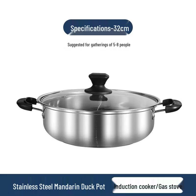 Wutuo Extra Thick Stainless Steel Soup Pot