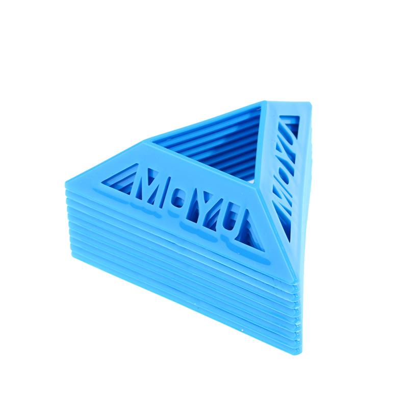 10 db-os Magic Cube állvány többszínű szett 3X3 4X4 5X5 műanyag kocka talp tartó