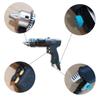 Pistol-style Alloy Air Drill with Forward/Reverse Rotation; Hand-held Lightweight Metal/Wood Drilling Tool