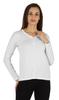 Inkmeso Solid Button Henley T-shirt For Women  S Casual Basic  Long Sleeve  Tee