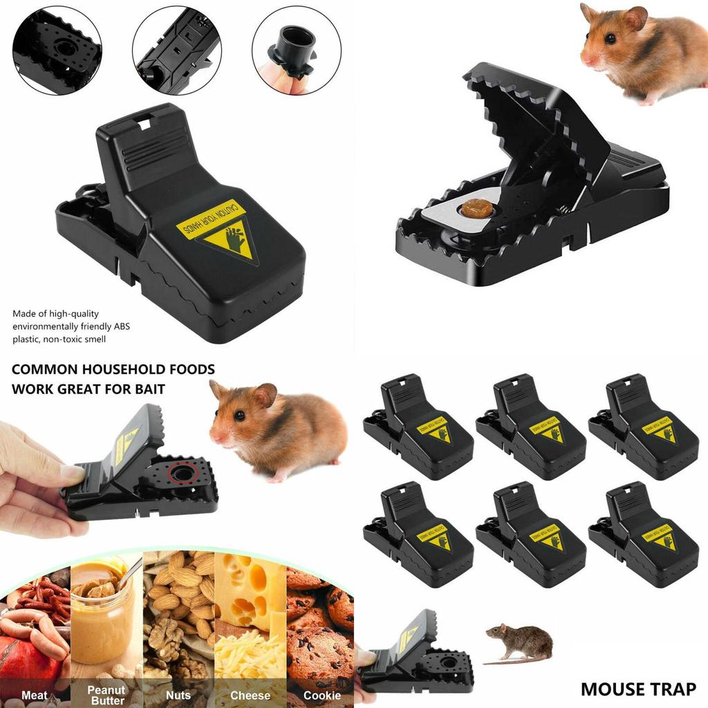Trwałe i wielokrotnego użytku plastikowe pułapki na myszy do skutecznej kontroli gryzoni w pomieszczeniach