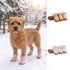 4 PCS/SET Comfortable Dog Cotton Shoes Plush Lined Anti-Slip Dog Shoes Walking