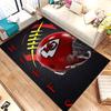 Kansas City Chiefs (19) Rug Suitable For Living Rooms Bedrooms Computer Rooms Dining Areas And Placement Under Tables And Chairs Also An Ideal Choice 