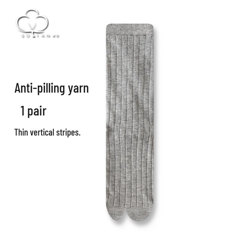 

Japanese Style Striped Two-Toe Mid-Calf Socks - Two-Finger Design, Split-Toe Pig s and Sheep s Foot Socks. One Size