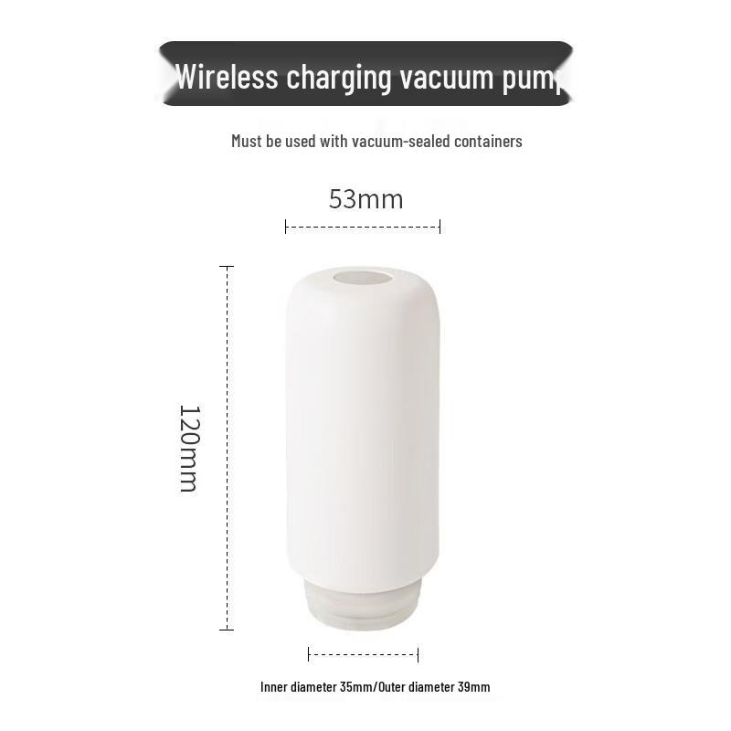ZISIZ Electric Vacuum Seal Food Storage Container