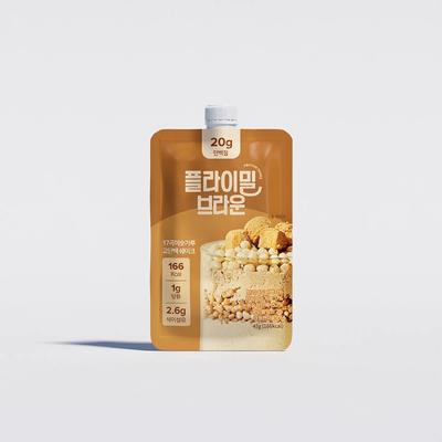 Flimeal Koktajl Proteinowy #Brązowe Zboże 45g/5 saszetek