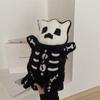 Shoulder Bag Furry Bag Winter Furry Bag Water Bottle Bag Doll Backpack Skull Plush Backpack
