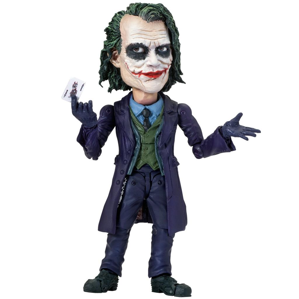 TOYS Joker malovaná pohyblivá figurka ROCKA! „Temný rytíř“ PVC&ABS bez vodního kamene