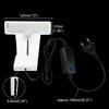 Aquarium Waterproof LED Light 220V Fish Tank Lamp Eu Plug Colorful Lighting Modes Soft No Flicker Safe for Fish Aquarium Light