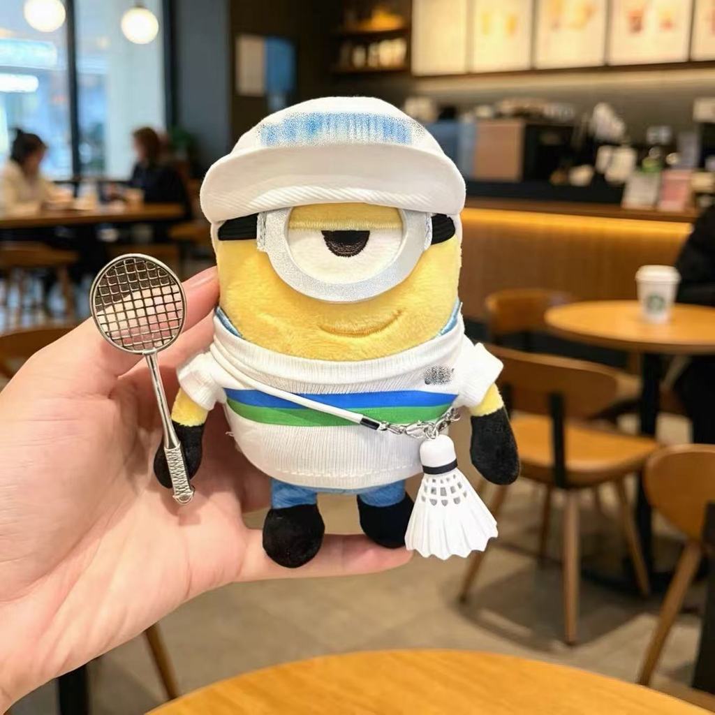 Minions And Monsters Plush Keychain Toy With Cartoon Style For Kids And Collectors