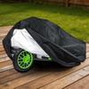 Weatherproof Child Bike Cover Black Waterproof Oxford Fabric Tear-resistant Adjustable Bottom Rope Prevents Dust And Debris