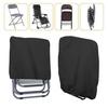 Funda Antipolvo para Silla Plegable Impermeable a Prueba de Rayos UV Tejido Oxford Resistente a la Intemperie para Exterior Patio Bolsa de Protección para Silla Plegable