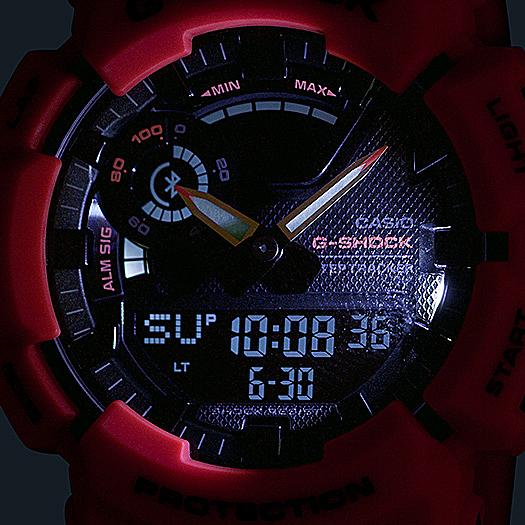 Casio Reloj de Cuarzo Digital Resistente a Golpes y al Agua 200M de Resina para Hombre GBA-900-4A