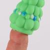 5Pcs/Set Christmas Finger Puppets Silicone Elk Santa Claus Snowman Christmas Tree Character Toys Role-Playing Storytelling Learning Finger Puppet Toys