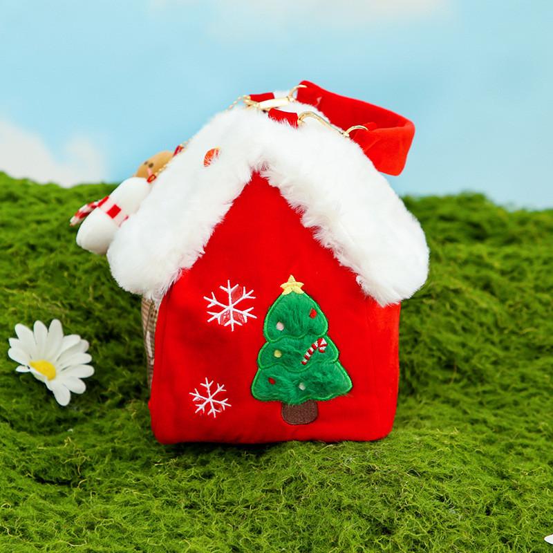 Bag Plush Christmas Toy Cartoon Girl Child Bedroom Decoration Bag Messenger