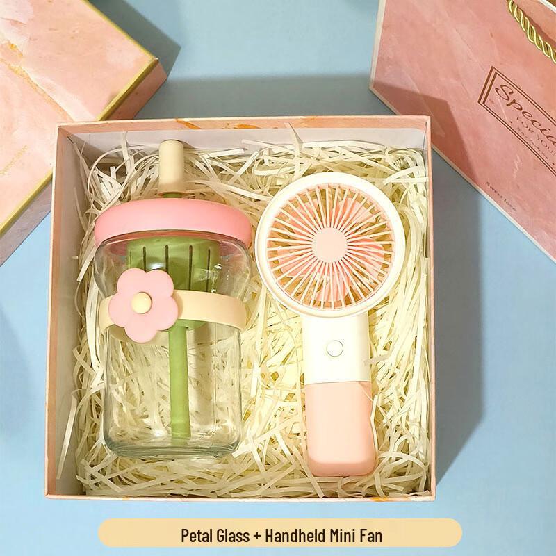 Petal Glass Cup Refreshing Gift Set 01