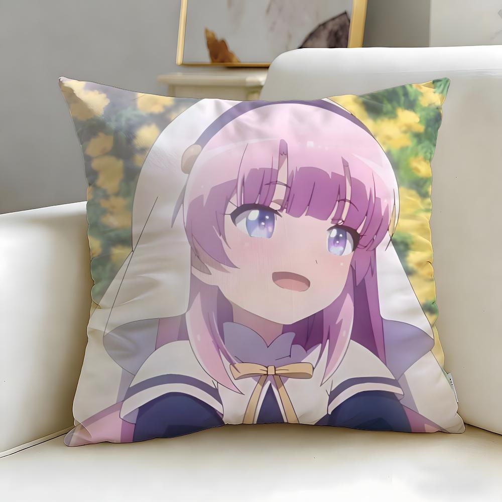 

anime The Day I Became a God Cushion Cover Soft EasyWash Pillow Case Versatile for Couch Bed Travel and Office 30X30cm