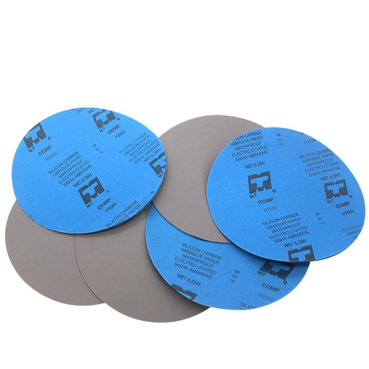 2500 Grit 10-inch Wet/Dry Sandpaper, 250mm Round, High Precision Polishing Metallographic