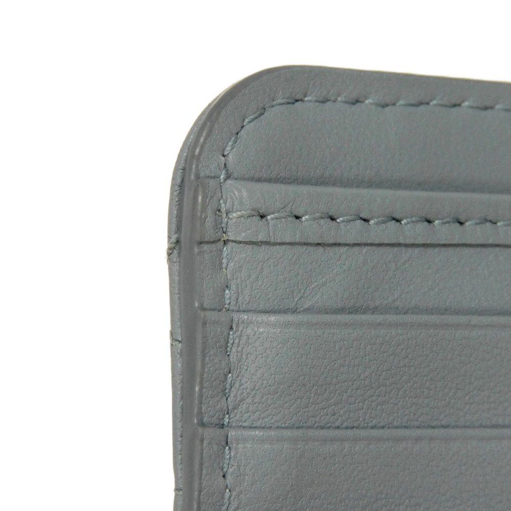Used Caro Scarlet Wallet (S5032UWHC_M81B) 7941 Current CD Logo Stitched Bifold Cannage Cloud Blue (10656) from Japan
